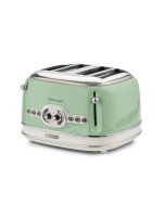 Ariete Toaster Vintage mit 4 Schlitze grün, 1600 W, 4 Schlitze