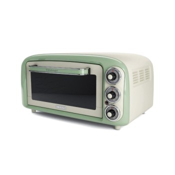Ariete Ofen mit Grill, grün Vintage, 18 Liter, 1380 Watt Ariete Ofen mit Grill, grün Vintage, 18 Liter, 1380 Watt