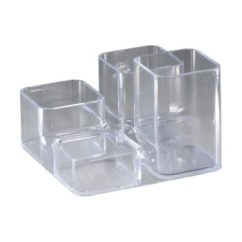Arlac Stifteköcher Uni, transparent Arlac Stifteköcher Uni, transparent