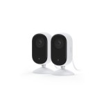 Arlo Essential 2K Indoor VMC3260 Blanc, set de 2