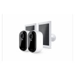 Arlo Essential Outdoor 2K (Gen 2) VMC3350 Panneau solaire, set de 2