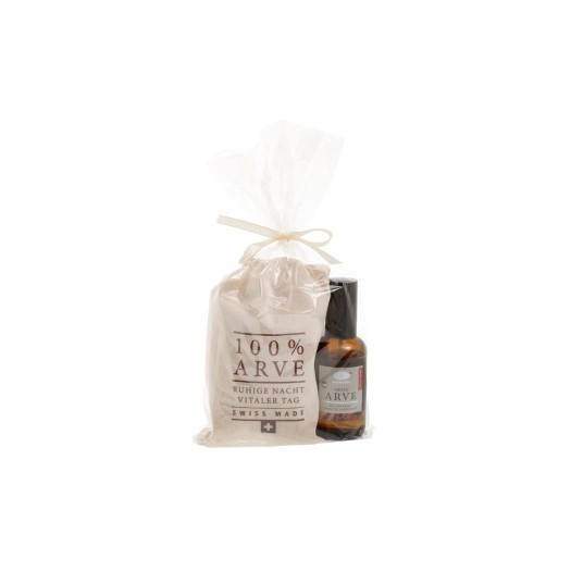 Aromalife Kits d’huile parfumée avec des copeaux de pin et un spray d'ambiance 100 ml, 35 g