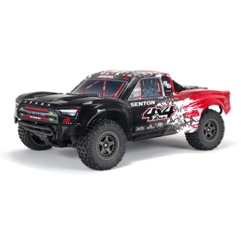 Arrma Short Course Truck Senton BLX3S 4WD, rouge ARTR, 1:10