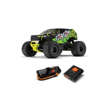 Arrma Monster Truck Gorgon MEGA 550 RWD Jaune, RTR, 1:10