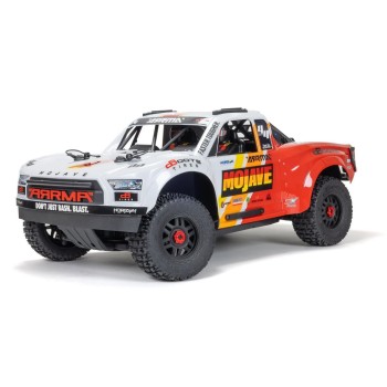 Arrma Short Course Truck Mojave 4x4 4S BLX Blanc, ARTR, 1:8
