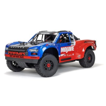 Arrma Short Course Truck Mojave 4x4 4S BLX Bleu, ARTR, 1:8