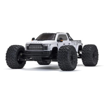 Arrma Monster Truck Big Rock 6S Blanc, ARTR, 1:7