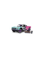 Arrma Camion del deserto Mojave GROM BLX 2233S, turquoise 1:16