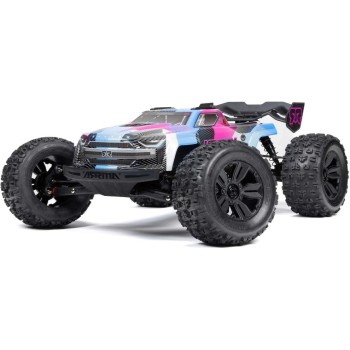 Arrma Monster Truck Kraton BLX6S, bleu/rose ARTR, 1:8