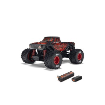 Arrma Monster Truck Quake Grom 4x4 Brushed RTR 1:16 Rouge