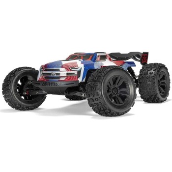Arrma Monster Truck Kraton BLX6S, bleu/rouge ARTR, 1:8