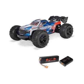 Arrma Truggy Mini Kraton 3S DSC 1:16, RTR Rouge/Bleu