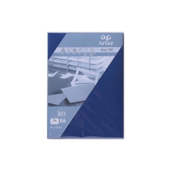 Artoz Couvert 1001 E6, 100 gm2, Classic blue, 5 Blatt Artoz Couvert 1001 E6, 100 gm2, Classic blue, 5 Blatt