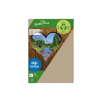 Artoz Couvert Green Line C5, 118 gm2, kraft, 5 Stück Artoz Couvert Green Line C5, 118 gm2, kraft, 5 Stück