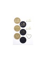Artoz Sticker with love, 6 Blatt