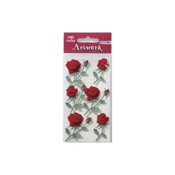 Artoz Artwork Sticker Rosen, 1 Blatt Artoz Artwork Sticker Rosen, 1 Blatt