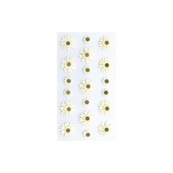 Artoz Autocollant à motif Fleur 1 feuille, crème Artoz Autocollant à motif Fleur 1 feuille, crème