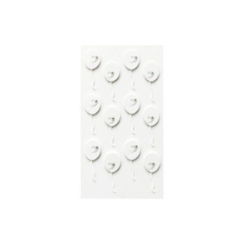 Artoz Autocollant 3D Ballon de mariage 1 feuille Artoz Autocollant 3D Ballon de mariage 1 feuille