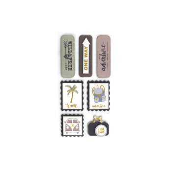 Artoz Artwork Sticker Reisen, 1 Blatt Artoz Artwork Sticker Reisen, 1 Blatt