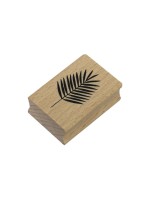 Artoz Timbre à motif Feuille Brun clair