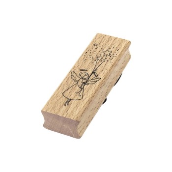 Artoz Stempel Engel, 90 x 30 x H19mm, Buche