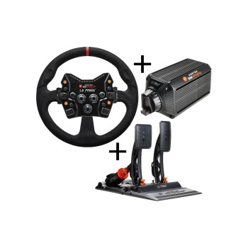 Asetek Racing La Prima Empattement, pédale GT, bouton GT, jante GT Asetek Racing La Prima Empattement, pédale GT, bouton GT, jante GT