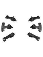 Asetek Racing Kit de palettes de changement de vitesse Noir carbone