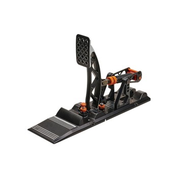 Asetek Racing Pédale Invicta Clutch Aluminium noir orange Asetek Racing Pédale Invicta Clutch Aluminium noir orange
