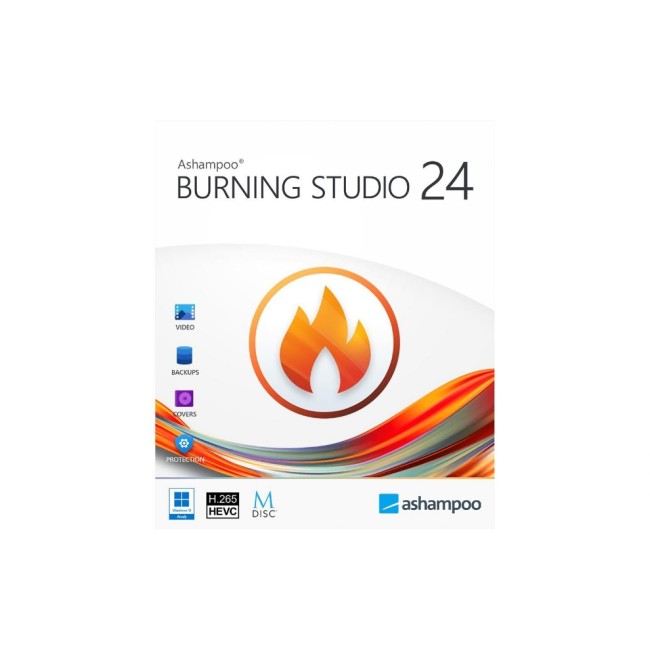 Ashampoo Burning Studio 24, ESD, full-version, 1 PC