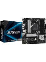 ASRock A520M Pro4, mATX, AM4, AMD A520, 4x DDR4, PCI-E 3.0