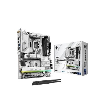 ASRock Z890 STEEL LEGEND WIFI, ATX, Intel Z890, LGA1851, 4x DDR5, 1x PCI-E 5.0 ASRock Z890 STEEL LEGEND WIFI, ATX, Intel Z890, LGA1851, 4x DDR5, 1x PCI-E 5.0
