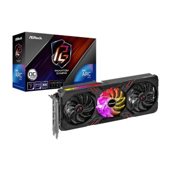 ASRock Carte graphique Intel Arc A770 Phantom Gaming 16 GB OC ASRock Carte graphique Intel Arc A770 Phantom Gaming 16 GB OC