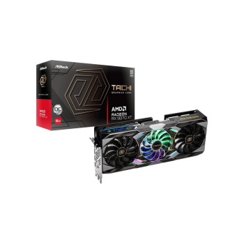 ASRock AMD Radeon RX 9070 XT Taichi 16GO, AMD Radeon RX9070 XT, 1x HDMI, 3x DP ASRock AMD Radeon RX 9070 XT Taichi 16GO, AMD Radeon RX9070 XT, 1x HDMI, 3x DP