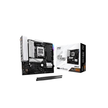 ASRock B850M PRO RS WIFI, mATX, AM5, AMD B850, AM5, 4x DDR5, PCIe 5.0 ASRock B850M PRO RS WIFI, mATX, AM5, AMD B850, AM5, 4x DDR5, PCIe 5.0