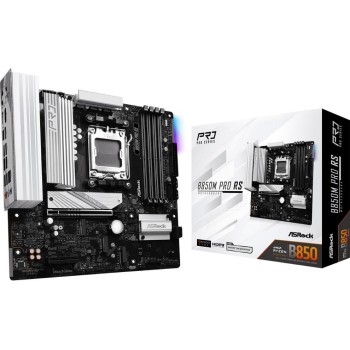 ASRock B850M PRO RS, mATX, AM5, AMD B850, AM5, 4x DDR5, PCIe 5.0 ASRock B850M PRO RS, mATX, AM5, AMD B850, AM5, 4x DDR5, PCIe 5.0