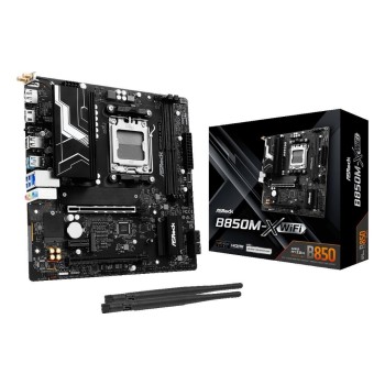 ASRock B850M-X WIFI, mATX, AM5, AMD B850, AM5, 2x DDR5, PCIe 4.0 ASRock B850M-X WIFI, mATX, AM5, AMD B850, AM5, 2x DDR5, PCIe 4.0