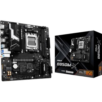 ASRock B850M-X, mATX, AM5, AMD B850, AM5, 2x DDR5, PCIe 4.0 ASRock B850M-X, mATX, AM5, AMD B850, AM5, 2x DDR5, PCIe 4.0