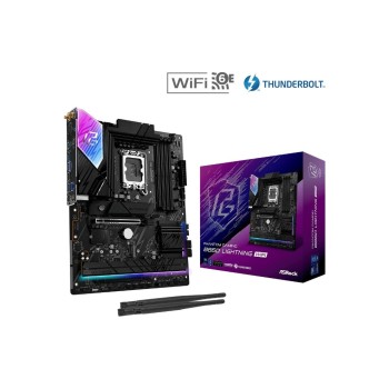 ASRock B860 LIGHTNING WIFI, ATX, LGA1851, Intel B860, LGA1851, 4x DDR5, PCIe 5.0 ASRock B860 LIGHTNING WIFI, ATX, LGA1851, Intel B860, LGA1851, 4x DDR5, PCIe 5.0