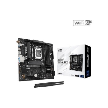 ASRock B860M PRO-A WIFI, mATX, LGA1851, Intel B860, LGA1851, 4x DDR5, PCIe 5.0 ASRock B860M PRO-A WIFI, mATX, LGA1851, Intel B860, LGA1851, 4x DDR5, PCIe 5.0