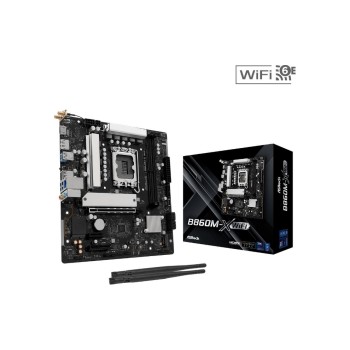 ASRock B860M-X WIFI, mATX, LGA1851, Intel B860, LGA1851, 2x DDR5, PCIe 4.0 ASRock B860M-X WIFI, mATX, LGA1851, Intel B860, LGA1851, 2x DDR5, PCIe 4.0