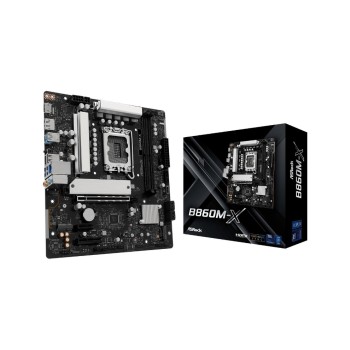 ASRock B860M-X, mATX, LGA1851, Intel B860, LGA1851, 2x DDR5, PCIe 4.0 ASRock B860M-X, mATX, LGA1851, Intel B860, LGA1851, 2x DDR5, PCIe 4.0