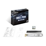 ASRock DESKMINI M.2 WIFI 6E KIT AX210, M.2 Key-E 2230, 2.4/5/6 GHz, BT 5.3