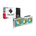 ASRock Carte graphique AMD Radeon RX9060 XT Steel Leg 16GB OC
