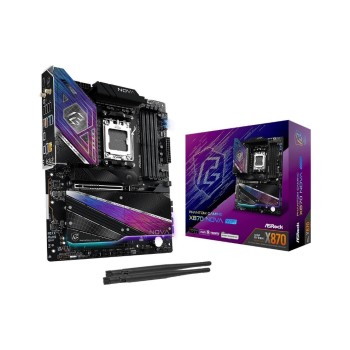 ASRock X870 NOVA WIFI, ATX, AM5, AMD X870, AM5, 4x DDR5, PCIe 5.0 ASRock X870 NOVA WIFI, ATX, AM5, AMD X870, AM5, 4x DDR5, PCIe 5.0