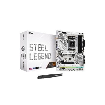 ASRock B650 STEEL LEGEND WIFI, ATX, AM5, AMD B650, AM5, 4x DDR5, PCIe 5.0 ASRock B650 STEEL LEGEND WIFI, ATX, AM5, AMD B650, AM5, 4x DDR5, PCIe 5.0