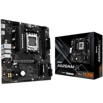 ASRock A620AM-X, µATX, AM5, AMD A620A, AM5, 2x DDR5, PCIe 4.0 ASRock A620AM-X, µATX, AM5, AMD A620A, AM5, 2x DDR5, PCIe 4.0