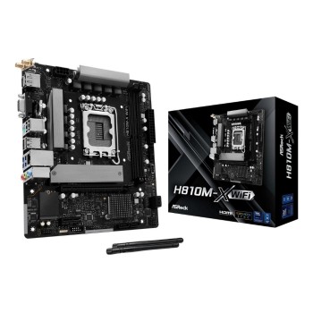 ASRock H810M-X WIFI , µATX, LGA1851, Intel H810, LGA1851, 2x DDR5, PCIe 4.0 ASRock H810M-X WIFI , µATX, LGA1851, Intel H810, LGA1851, 2x DDR5, PCIe 4.0