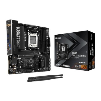 ASRock B850M CHALLENGER WIFI, mATX, AM5, AMD B850, AM5, 4x DDR5, PCIe 5.0