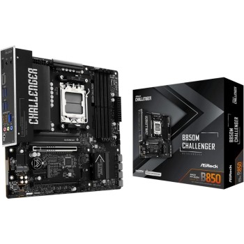 ASRock B850M CHALLENGER, mATX, AM5, AMD B850, AM5, 4x DDR5, PCIe 5.0