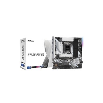 ASRock B760M PRO RS, mATX, LGA1851, Intel B760, LGA1851, 4x DDR5, PCIe 5.0